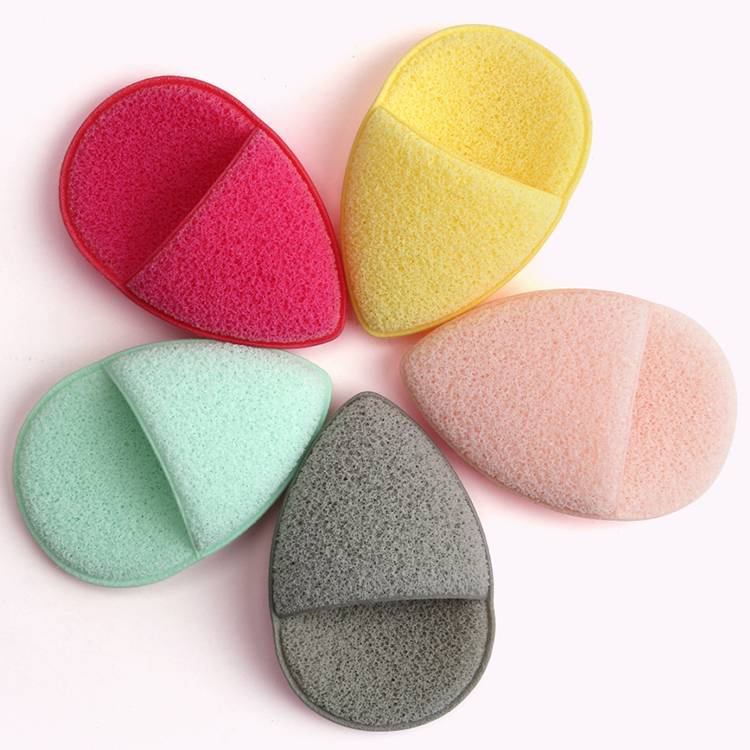 Factory Wholesale Makeup Remover Sponge Non Latex Washing Glove Face Cleansing Puff